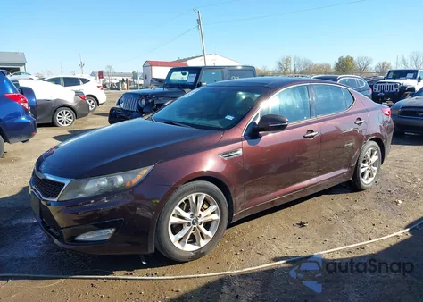 2011 Kia Optima Ex Turbo z USA, uszkodzony, nr VIN KNAGN4A65B5134242